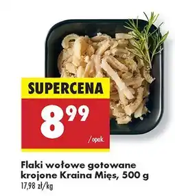 Biedronka Flaki wołowe gotowane krojone Kraina Mięs oferta