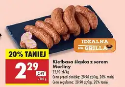 Biedronka Kiełbasa śląska z serem Morliny oferta
