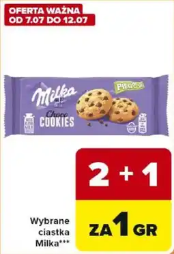 Carrefour Wybrane ciastka Milka oferta