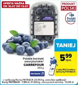 Carrefour Polskie borówki amerykańskie CARREFOUR oferta