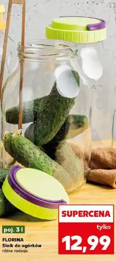 Kaufland FLORINA Słoik do ogórków oferta