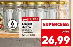 Kaufland Komplet słoików oferta