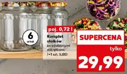 Kaufland Komplet słoików oferta
