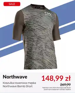 Intersport Koszulka rowerowa męska Northwave Bomb Short oferta