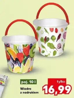 Kaufland Wiadro z nadrukiem oferta