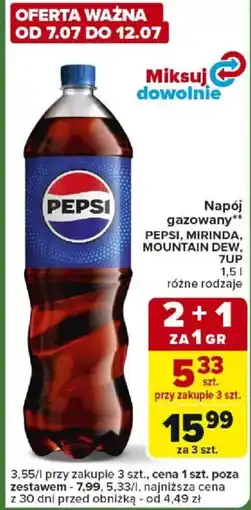 Carrefour Napój gazowany oferta