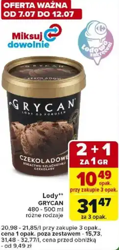 Carrefour Lody GRYCAN oferta