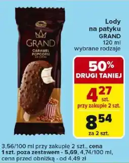 Carrefour Lody na patyku GRAND oferta