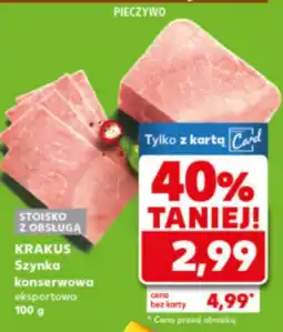 Kaufland Szynka Krakus oferta