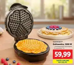 Lidl SILVERCREST Gofrownica, 1200 W oferta