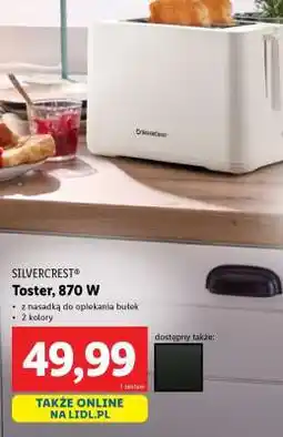 Lidl SILVERCREST Toster, 870 W oferta