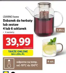 Lidl LIVARNO home Dzbanek do herbaty lub zestaw oferta