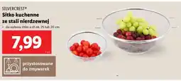 Lidl SILVERCREST Sitko kuchenne ze stali nierdzewnej oferta