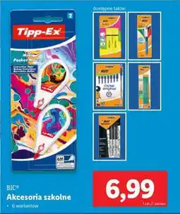 Lidl BIC Akcesoria szkolne oferta