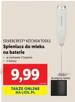 Lidl Silvercrest Spieniacz do mleka na baterie oferta