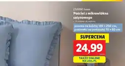Lidl LIVARNO HOME Pościel z mikrowłókna satynowego oferta