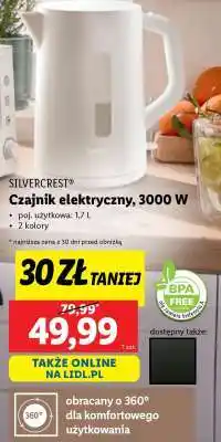 Lidl Czajnik elektryczny 3000 W oferta