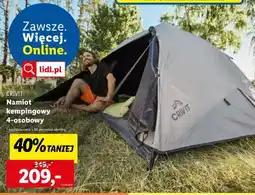 Lidl CRIVIT Namiot kempingowy, 4-osobowy oferta