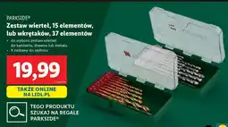Lidl PARKSIDE Zestaw wierteł lub wkrętaków oferta