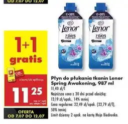 Biedronka Płyn do płukania tkanin Lenor Spring Awakening, 987 ml oferta