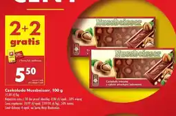 Biedronka CZEKOLADA NUSSBEISSER 100 G oferta
