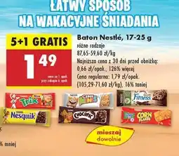 Biedronka Baton Nestlé, 17-25 g oferta