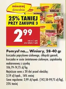 Biedronka Pomysł na... Winiary, 28-40 g oferta