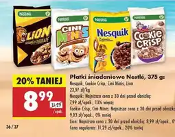 Biedronka Płatki śniadaniowe Nestlé, 375 g oferta