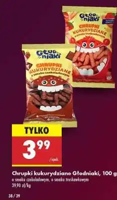 Biedronka Chrupki kukurydziane Głodniaki, 100 g oferta