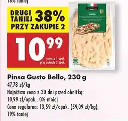 Biedronka Pinsa Gusto Bello 230 g oferta