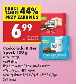 Biedronka CZEKOLADA RITTER SPORT 100 G oferta