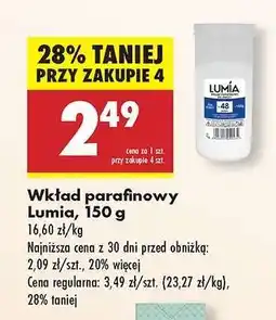 Biedronka Wkład parafinowy Lumia , 150 g oferta