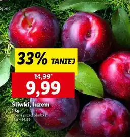 Lidl śliwki luzem oferta