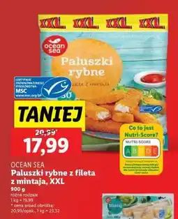 Lidl Paluszki rybne z fileta z mintaja, XXL oferta