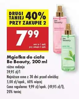 Biedronka Mgiełka do ciała Be Beauty 200 ml oferta