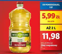 Lidl WIELKOPOLSKI Olej rzepakowy oferta