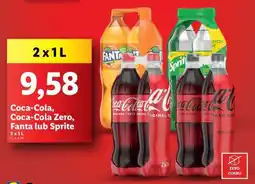 Lidl Coca-Cola, Coca-Cola Zero, Fanta lub Sprite oferta