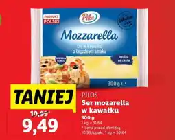 Lidl Pilos Ser Mozzarella w kawałku oferta