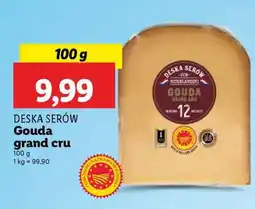 Lidl DESKA SERÓW Gouda grand cru oferta