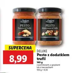 Lidl DELUXE Pesto z dodatkiem trufli oferta