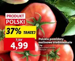 Lidl Polskie pomidory malinowe niedoskonałe oferta