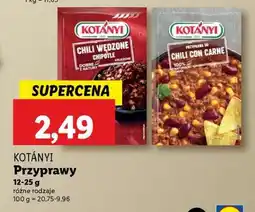 Lidl KOTÁNYI Przyprawy oferta