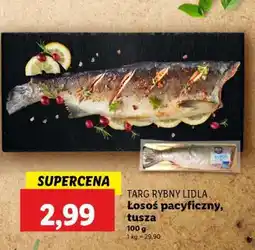 Lidl Łosoś pacyficzny, tusza oferta
