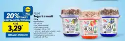 Lidl PILOS Jogurt z musli oferta