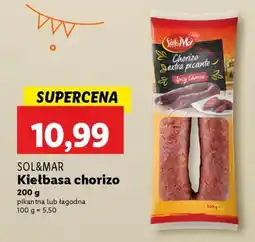 Lidl SOL&MAR Kiełbasa chorizo oferta