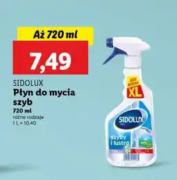 Lidl SIDOLUX Płyn do mycia szyb oferta