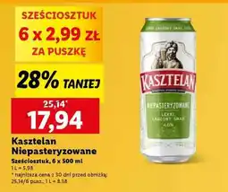 Lidl Kasztelan Niepasteryzowane oferta