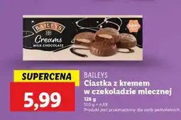 Lidl Baileys Ciastka z kremem w czekoladzie mlecznej oferta