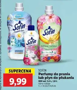 Lidl Sofin Perfumy do prania lub płyn do płukania oferta