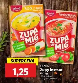 Lidl KANIA Zupy instant oferta